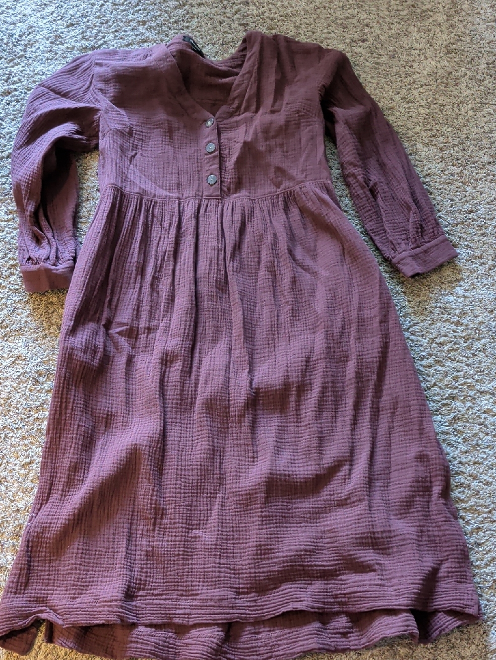 Madewell Brown Cotton Dress Size 4